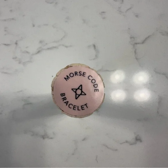 Gold Bead Bracelet Green Cord Adjustable Dainty Feminine Minimalist Jewelry NEW - Picture 4 of 5